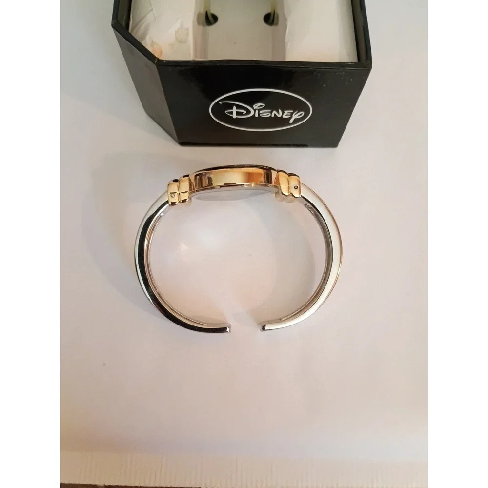 M.Z. Berger & CO‎ Minnie Mouse Women's Watch Gold Tone Bracelet